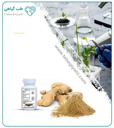 ماده موثره جینجرول زنجبیل از 1 درصد تا 5 درصد